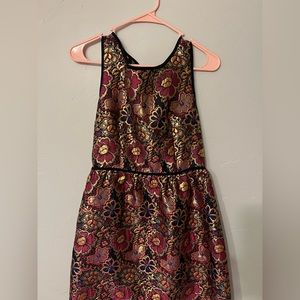 1960s style brocade dress